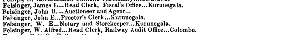 Ceylon Handbook & Directory 1878 p.243